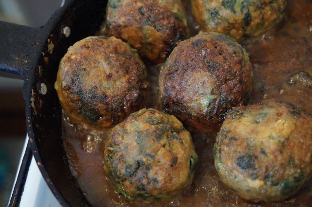 Мини-сэндвичи с тефтелями