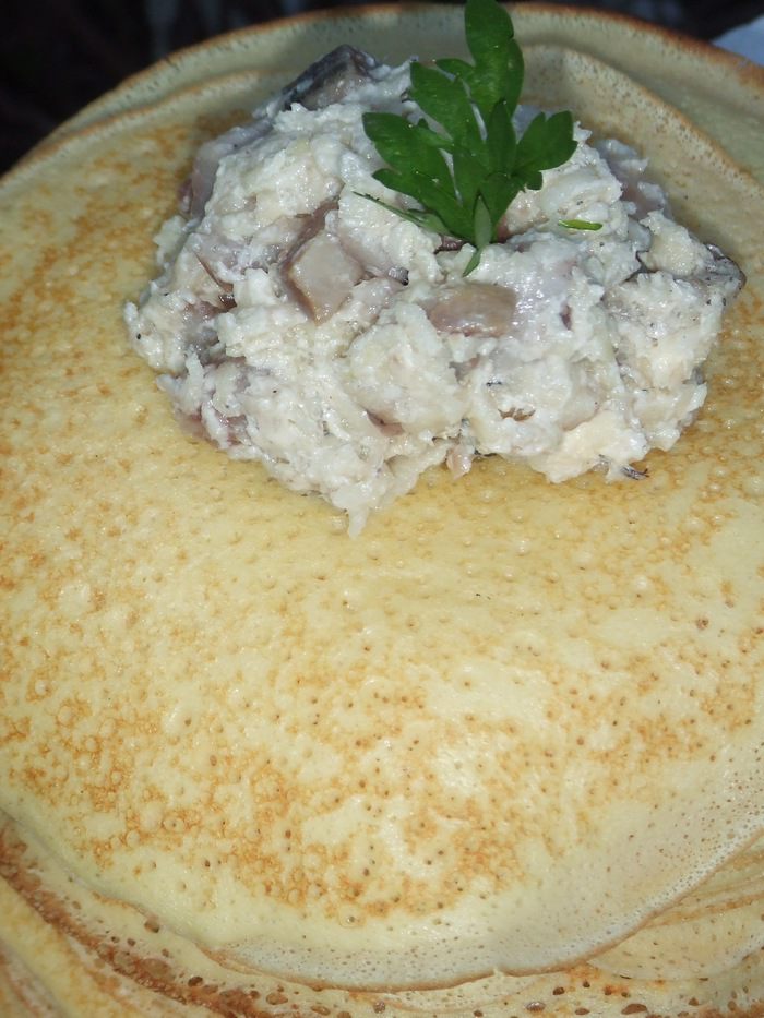 Польские блины+закуска из сельди