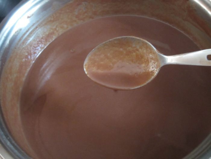 Шоколадное мороженое