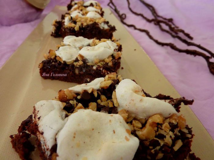 Брауни &amp;quot;Каменистая дорожка&amp;quot;