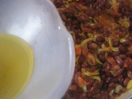 Карри с красной фасолью