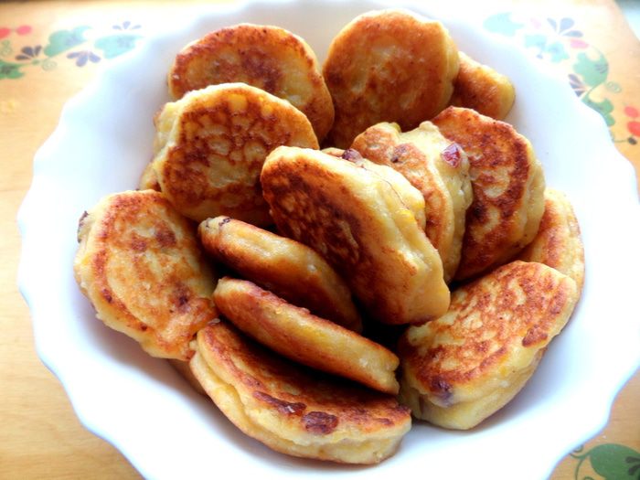 Тыквенно-творожные оладушки