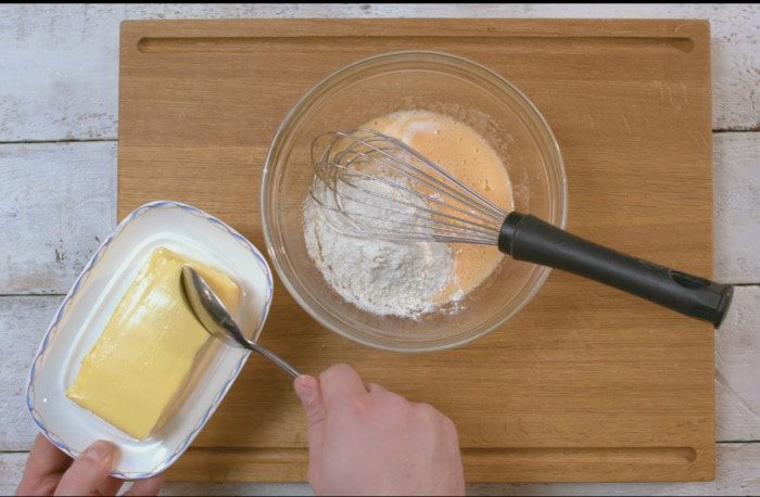 Блинчики с яблоками