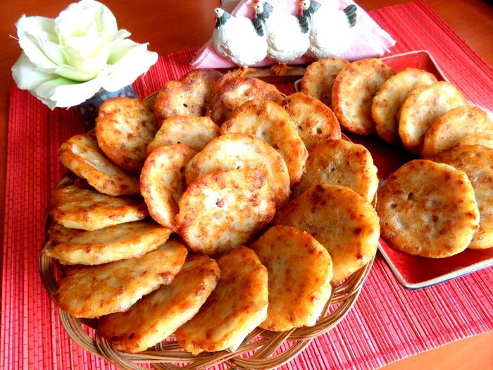 Оладьи с фаршем