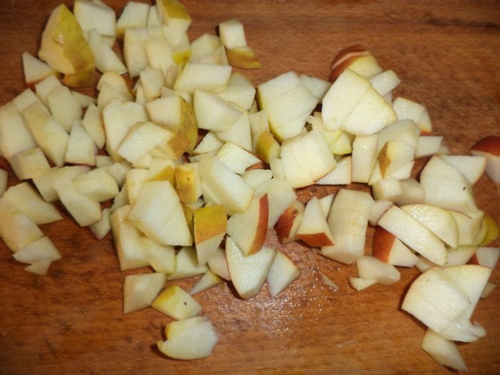 Тарт с клюквенно-яблочной начинкой