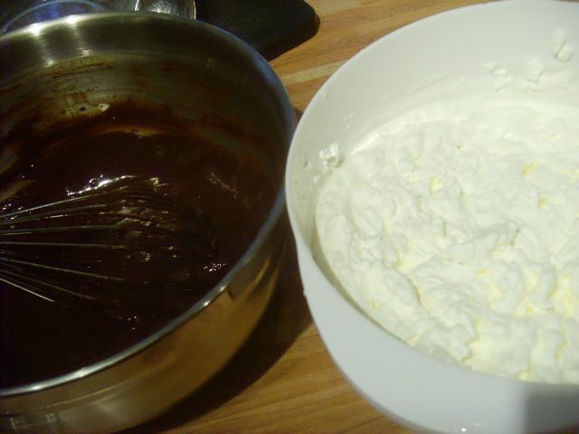 Великолепный дуэт: брауни и шоколадный парфе