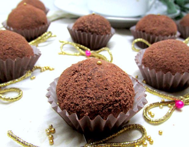 Трюфели из белого шоколада 