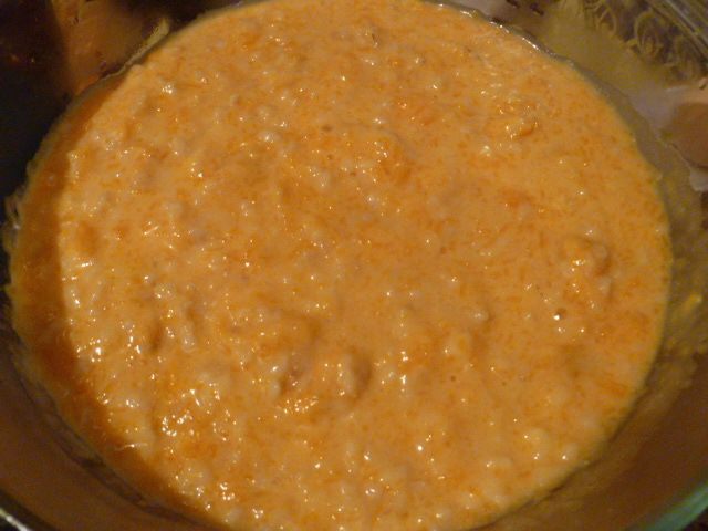 Тыквенная каша с овсянкой 