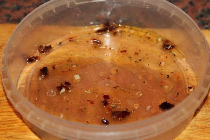 Маринованный сыр тофу