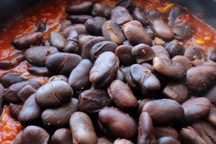 Карри из бобов