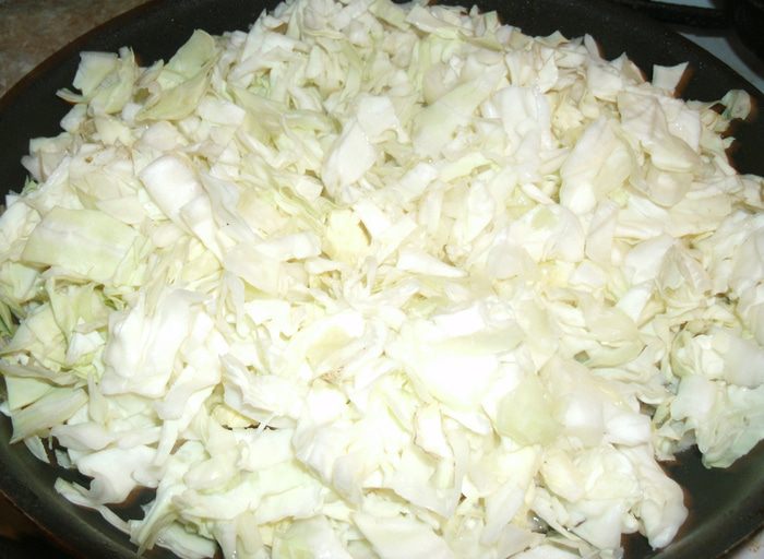 Пицца с капустой
