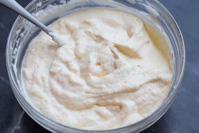 Апельсиновый тирамису с мятным сиропом