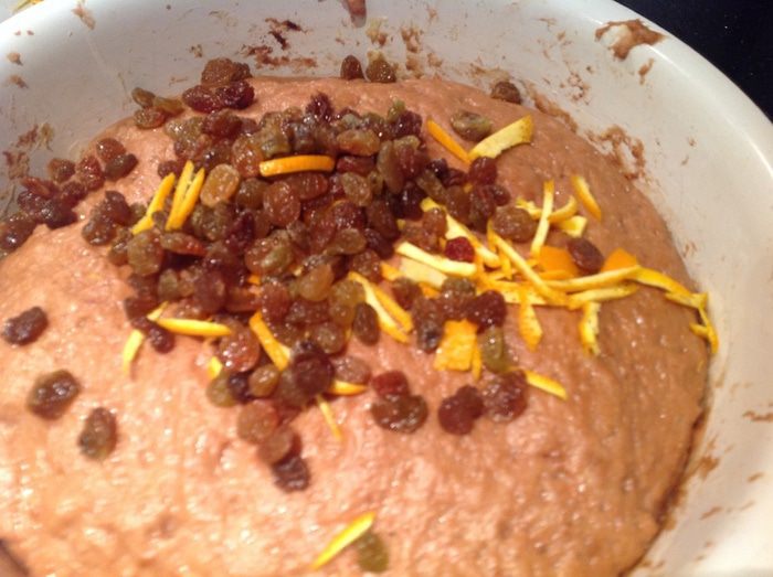 Кулич пасхальный шоколадный