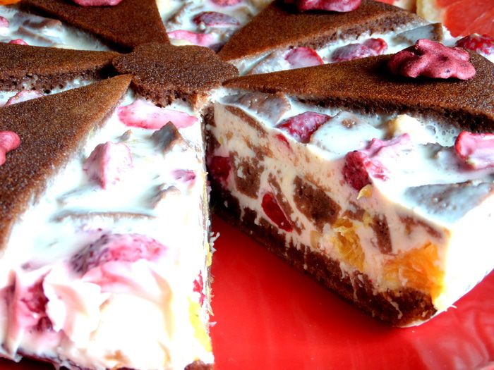 Летний торт &amp;quot;Фрукты в желе&amp;quot;