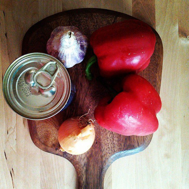 Курица по-баскски 