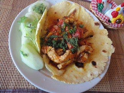 Фахитас со свининой 