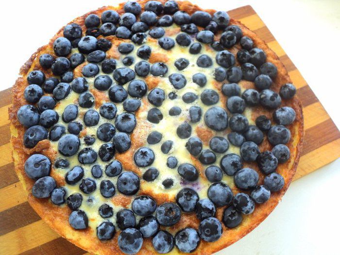 Тарт с голубикой