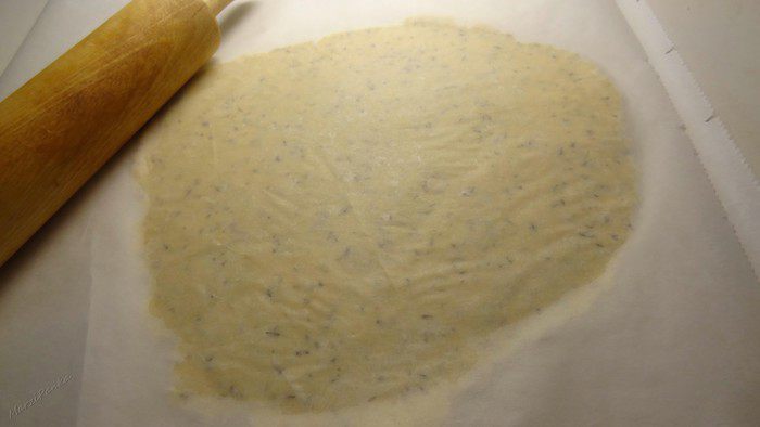 Сырное тесто с тимьяном (основа для несладких тартов, пирогов и тарталеток)