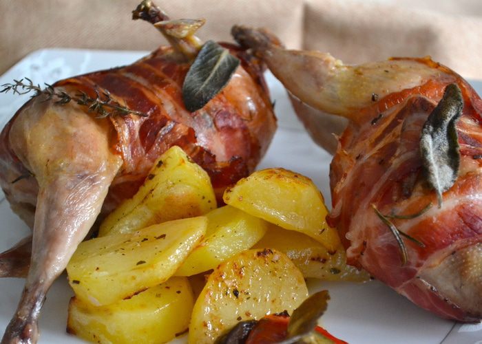 Фаршированные перепелки