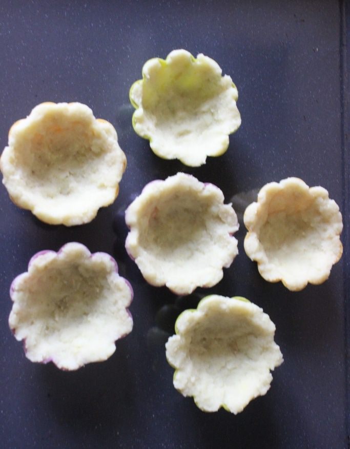 Селедка под шубой в картофельных корзинках