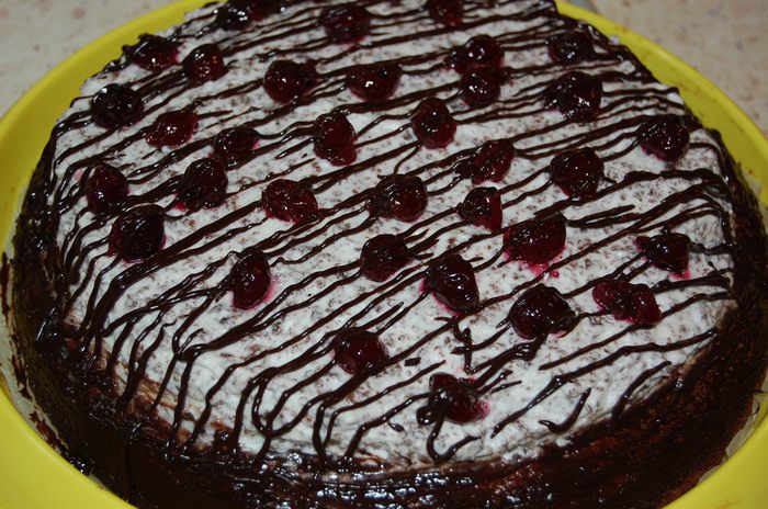 Торт &amp;quot;Подарок себе в день рождения!&amp;quot; :)