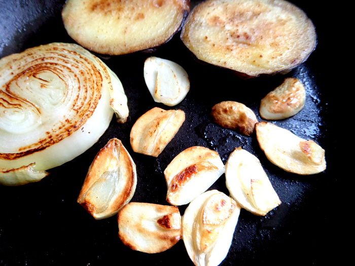 Овощные башенки с сыром