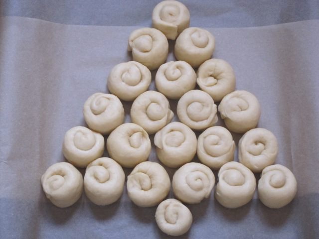 Булочки ванильные &amp;quot;Елочка&amp;quot;