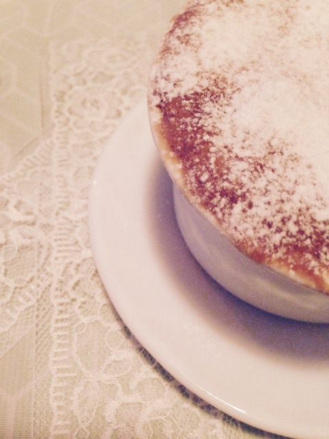 Фруктовый мини-пирог с виноградом