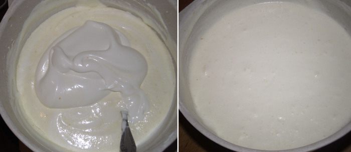 Торт-суфле без выпечки