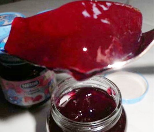 Желе из красной смородины