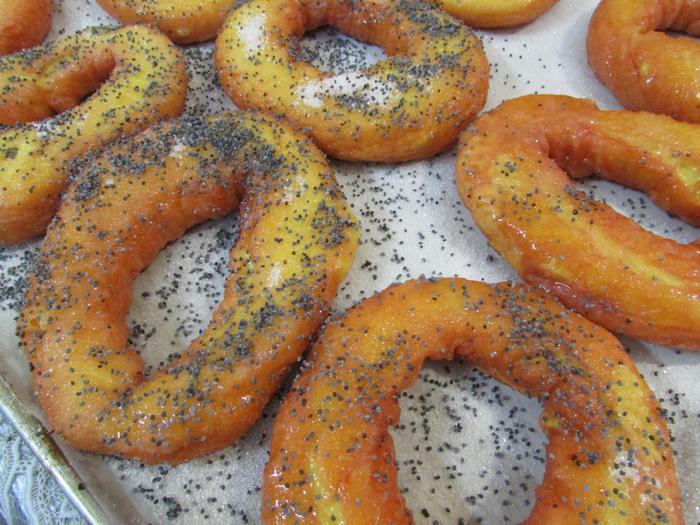 Бублики с тыквой и куркумой