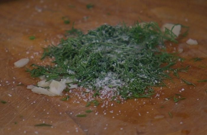 Красноперка по-лигурийски 