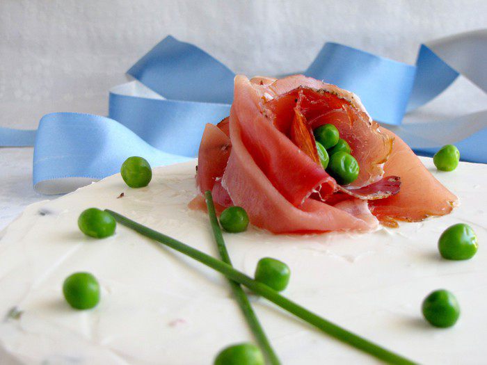 Закусочный чизкейк &amp;quot;Утренняя роза&amp;quot;