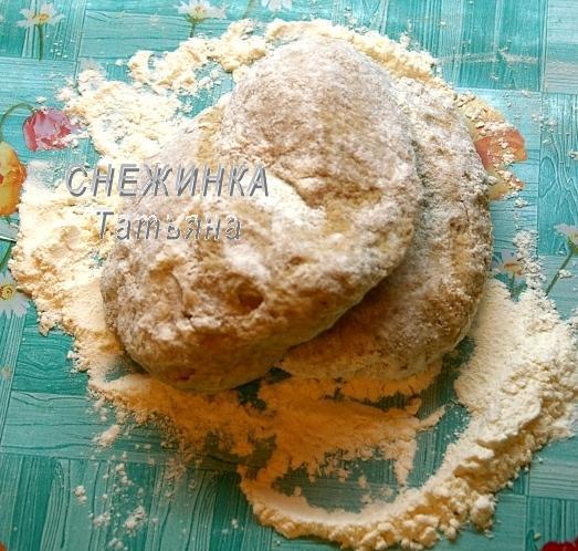 Ароматный хлебец на кефире с грецкими орехами