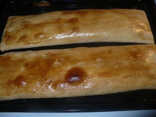 Штрудель с тыквой