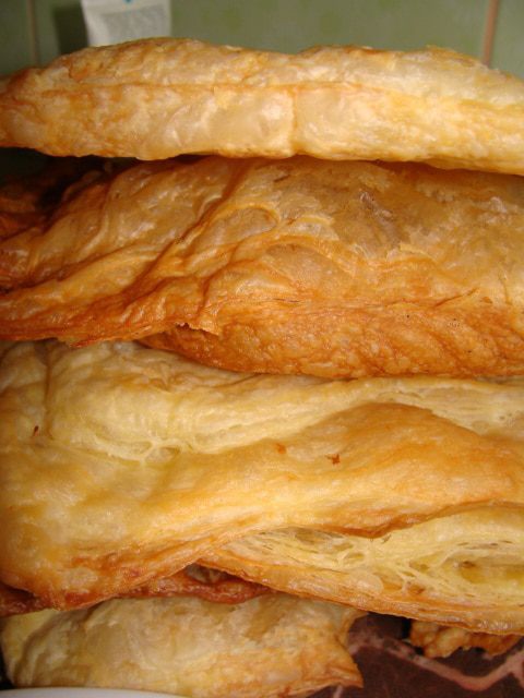 Мини-торт &amp;quot;Яблоневый цвет&amp;quot; + рецепт слоеного бездрожжевого теста