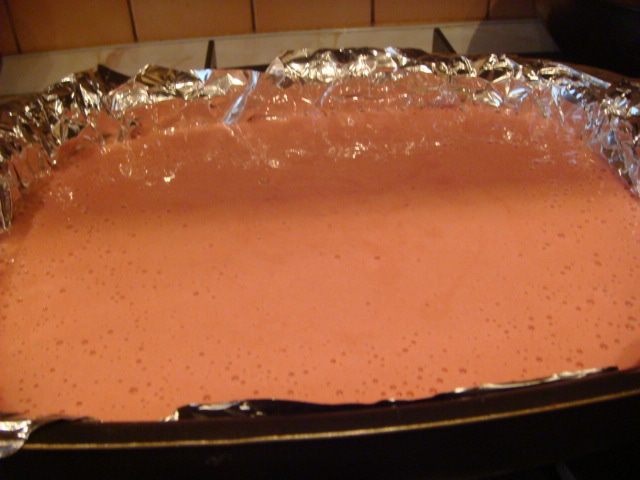 Пирог из ягодного сока