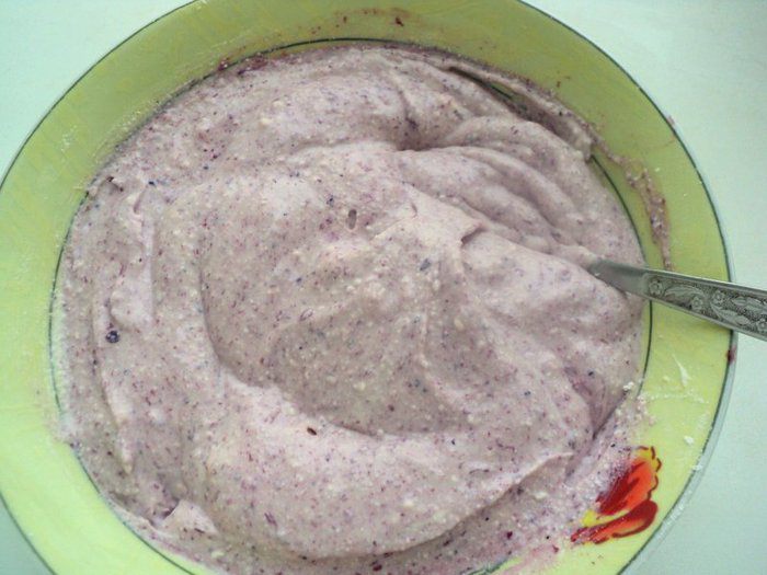 Сырник с черникой «Фиалки»