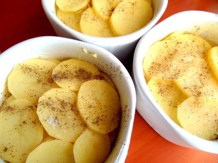 Картофель по-французски (au gratin)