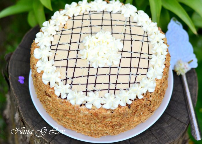 Арахисовый торт &amp;quot;Коровка&amp;quot;