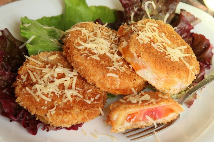 Жареные помидоры