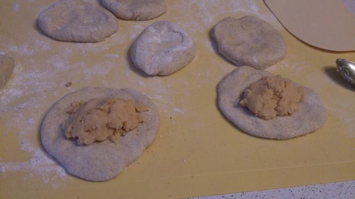 Пирожки на ржаной муке