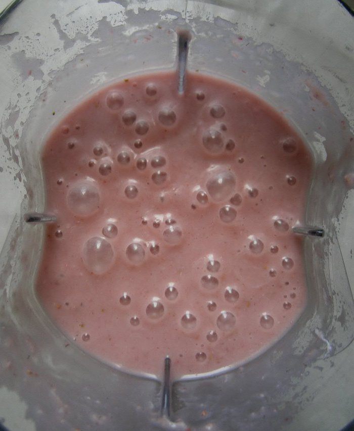 Кокосовый смузи с  овсяными хлопьями