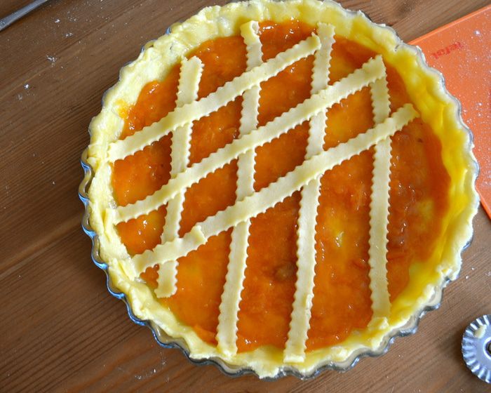 Классическая итальянская кростата 