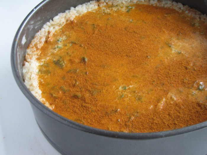 Сырный пирог из лосося