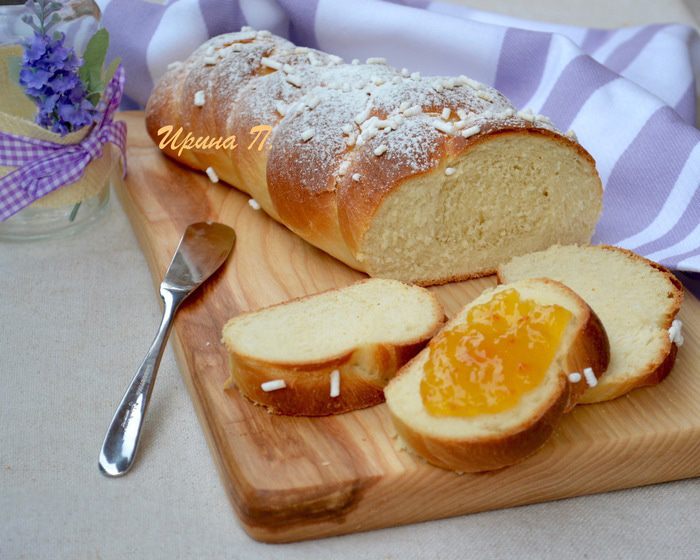 Бриошь на яичных белках