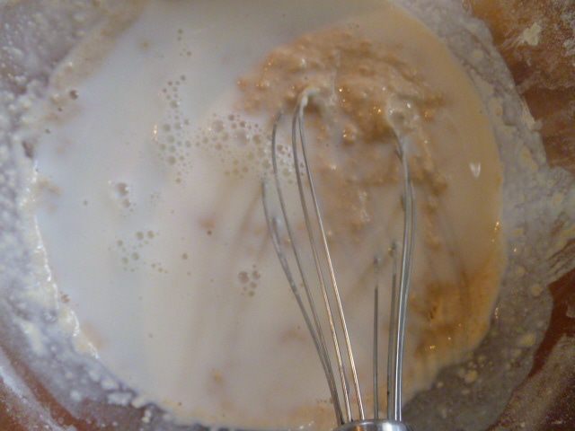 Блинный пирог с мясом 