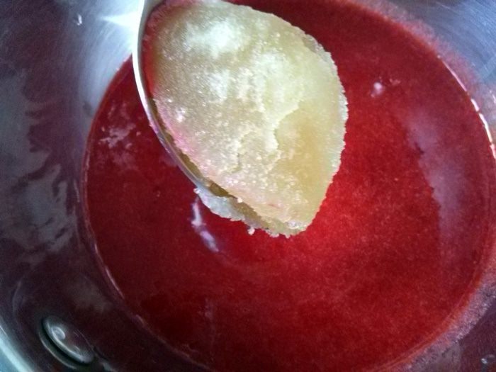 Творожный десерт «В красном»