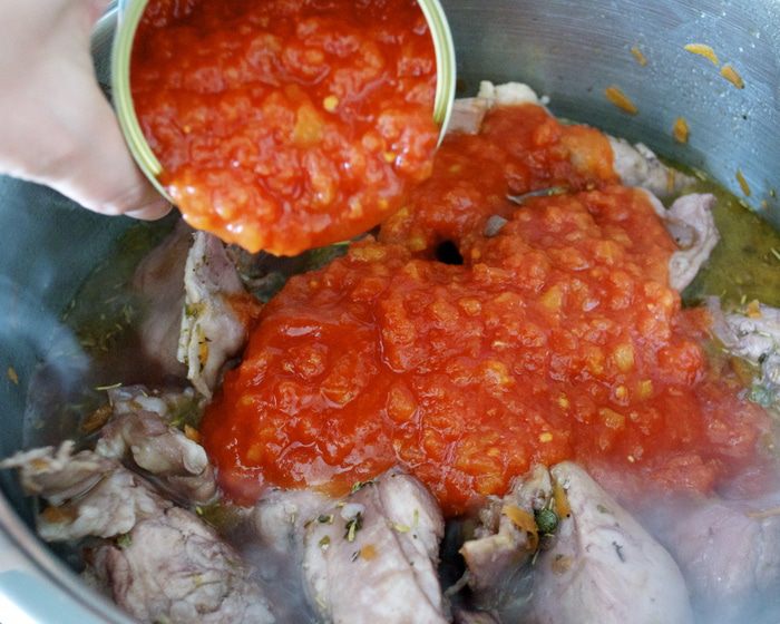 Паста по рецепту тети Мари