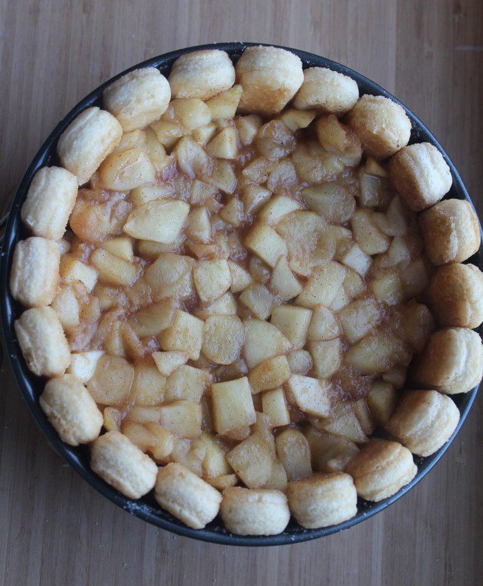 Необычная шарлотка